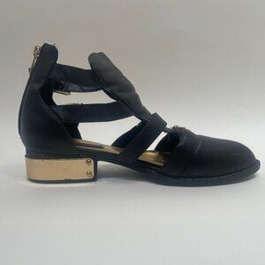 Ankle Boot with Cutouts